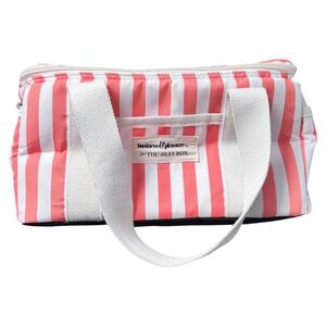 Business & Pleasure Co‎ for The Jilly Box Coral Iink Stripe Lunch Bag Cooler
